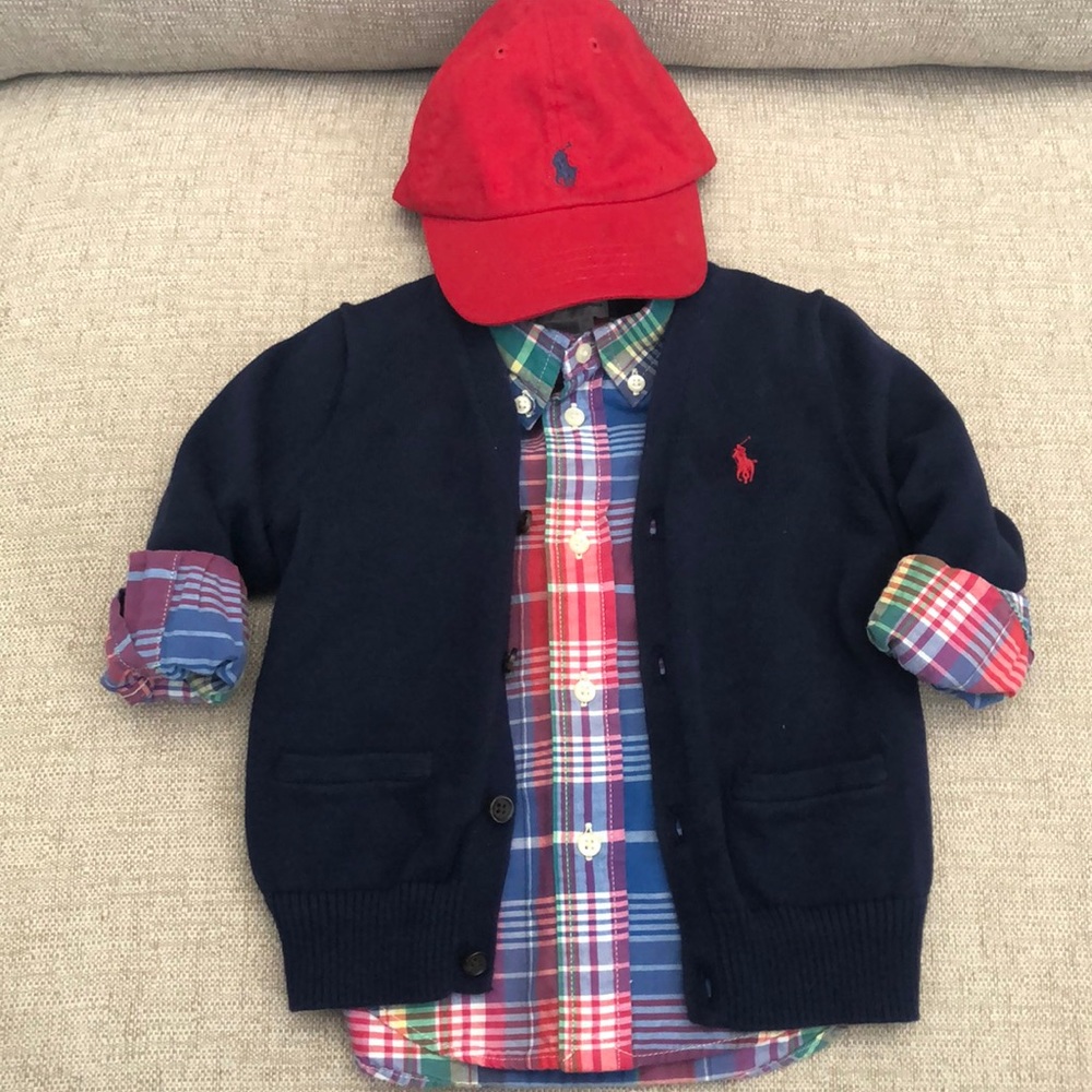 Ralph Lauren 18mth 3piece set.